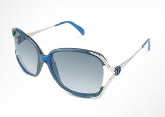 Giorgio Armani Open Lens Logo Round Sunglasses - Forzieri - Giorgio Armani - Sunglasses