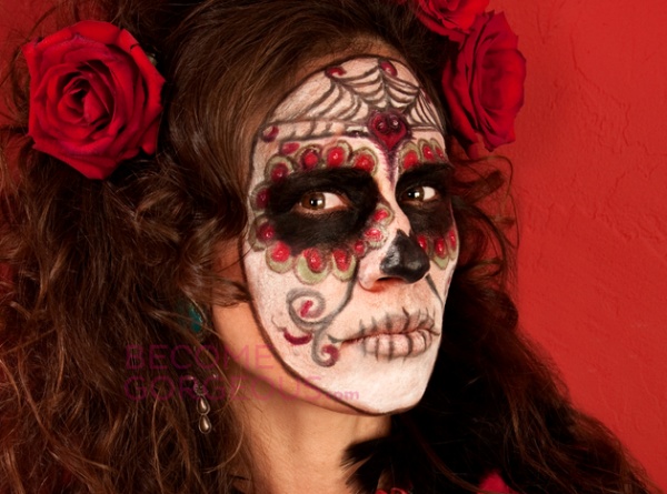 Đón Halloween với phong cách make-up Sugar Skull - Trang điểm - Make-up - Xu hướng