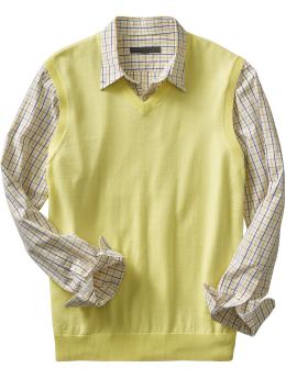 Men's V-Neck Sweater Vests - Sweater - Old Navy - Men's Wear