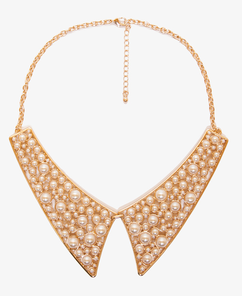 สร้อยคอสไตล์คอลลาร์ สวยเก๋ ฮิตติดลม!! - Accessories - เครื่องประดับ - สร้อยคอลลาร์ - สร้อยคอสไตล์คอลลาร์ - สร้อยคล้ายปกเสื้อ