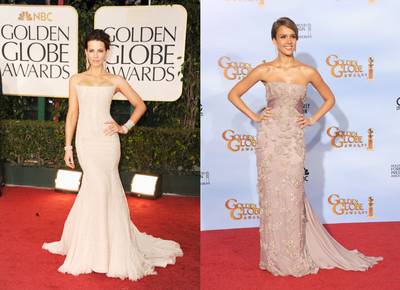 เดรสสวยแบบต่างๆ ในงาน Golden Globes Fashion 2012 - นางแบบ - Celeb Style