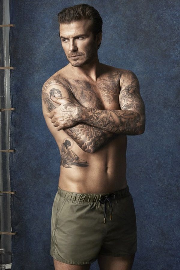 David Beckham khoe thân vạm vỡ cùng thời trang đi bơi lội của H&M - David Beckham - H&M - Bơi lội - Đồ bơi - Sao - Hình ảnh - Phong Cách Sao - Thời trang nam