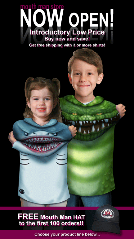 Mouth Man Unleashes Totally Unique Kids Clothing - USA - Mouth Man - Fashion - Children’s wear - California
