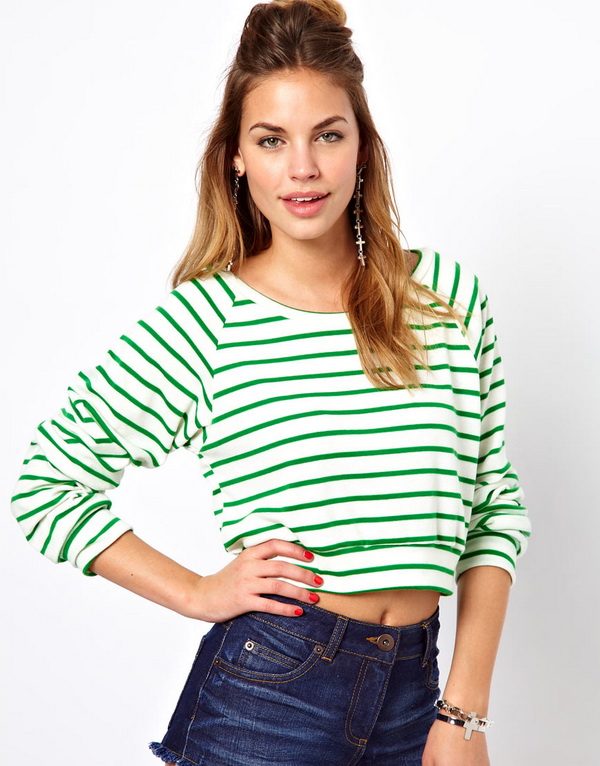 Áo crop-top sành điệu và trẻ trung cho ngày hè thêm xinh - Thời trang nữ - Xu hướng - Thời trang - Tin Thời Trang