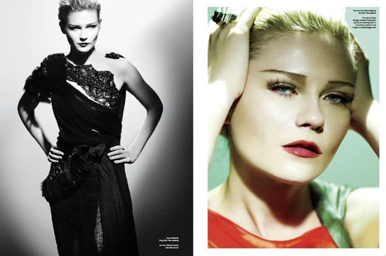 Kirsten Dunst Channels Silver Screen G-L-A-M-O-U-R in V Magazine - Kirsten Dunst - V Magazine