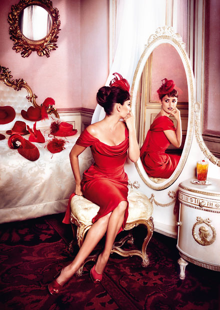Penelope Cruz Turns Hot in 2013 Campari Calendar - Fashion - Photos - Calendar 2013 - Penelope Cruz