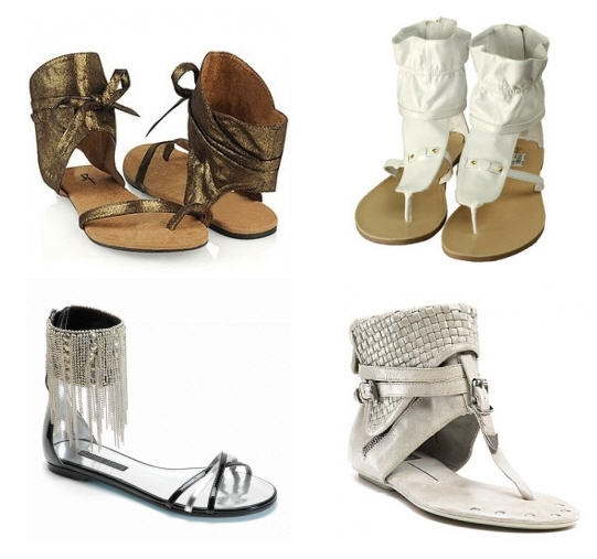 Ankle Cuff Sandal Summer Style Trend - Shoes - Women's Shoes