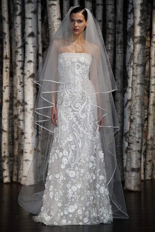 Quyến rũ, kiêu sa cùng BST cưới từ Naeem Khan - Naeem Khan - Thời trang - Thời trang nữ - Bộ sưu tập - Nhà thiết kế - Xuân 2015 - Váy cưới