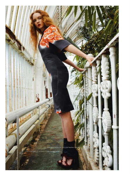 Lily Cole Hoà Vào Thiên Nhiên Trên Tạp Chí Instyle Anh Tháng 7 - Thời trang nữ - Thời trang - Tin Thời Trang - Người mẫu - Lily Cole - Hình ảnh - Instyle Anh