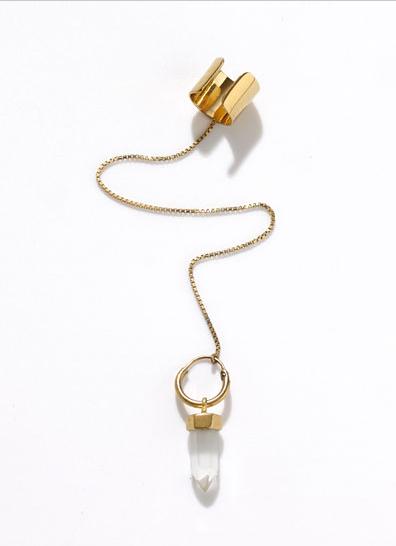 Shop the Trend: Ear Cuffs - Fashion - Trends - Women's Wear - Accessory - Ear Cuffs - Cuffs