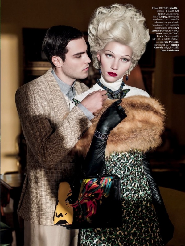 Matheus De David & Aline Weber tình tứ trên tạp chí Vogue Brazil tháng 5/2014 - Người mẫu - Tin Thời Trang - Thời trang - Hình ảnh - Matheus De David - Aline Weber - Vogue Brazil