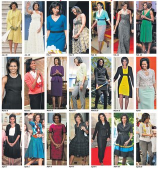 First 100 days of first lady fashion