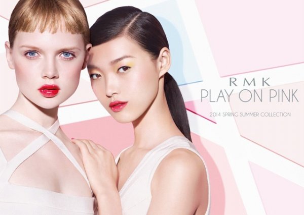 Khám phá BST make-up Xuân/Hè 2014 ‘Play On Pink’ của RMK