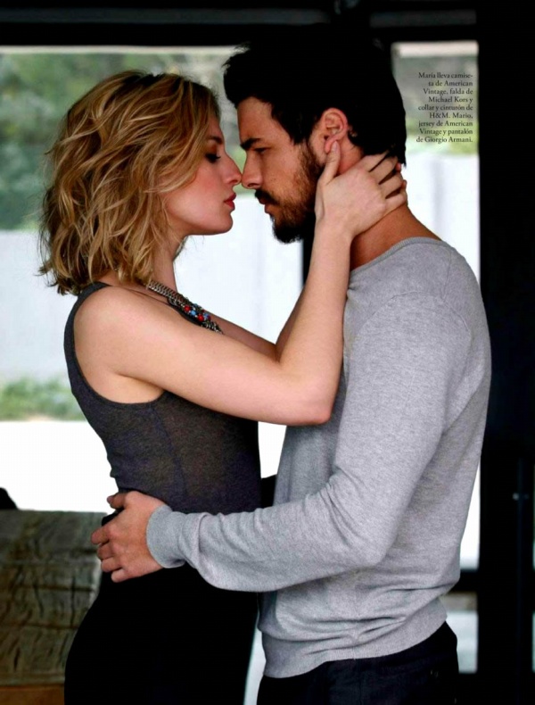 Maria Valverde & Mario Casas tình tứ trên tạp chí Elle Tây Ban Nha tháng 7/2013. - Maria Valverde - Mario Casas - Phong cách sao - Tin thời trang - Elle