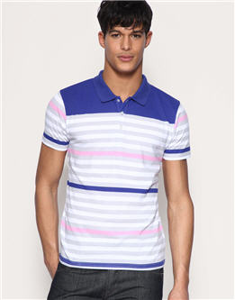 ASOS Engineered Stripe Polo - ASOS - Shirt - Men's Wear