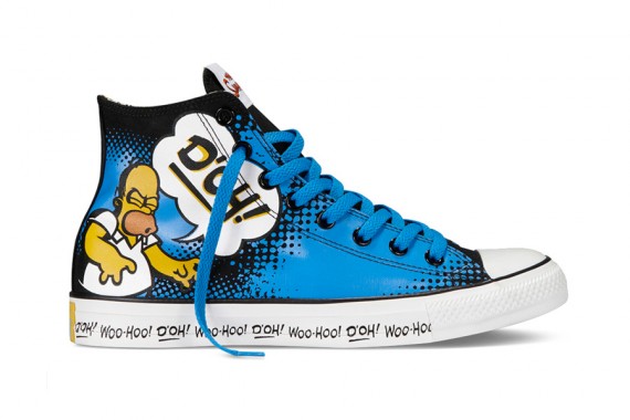 BST Giày Vui Tươi Của The Simpsons Và Converse - Giày - The Simpsons - Converse - Bộ sưu tập - Thời trang - Tin Thời Trang