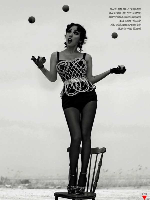 Lee Hyori đóng vai “Show Girl” trên tạp chí Vogue Hàn Quốc tháng 5/2013. - Lee Hyori - Phong cách sao - Tin thời trang - Thời trang - Thư viện ảnh