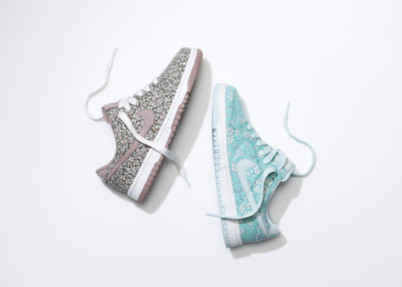 Thoả Sức Kết Hợp Vải Hoa Của Liberty Of London Lên Giày Nike - Giày - Nike - Liberty Of London