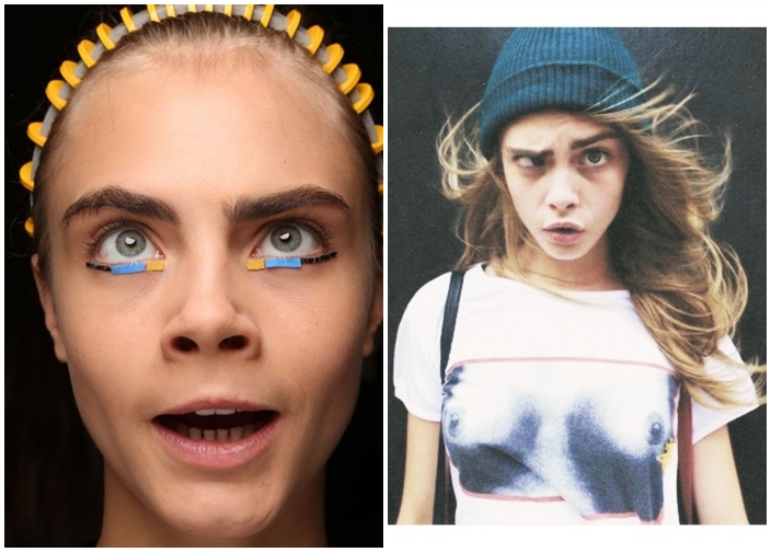 นางแบบสุดมั่น! "คาร่า เดเลวีน" แรงจนใครก็ฉุดไม่อยู่! - คาร่า เดเลวีน - Cara Delevingne - นางแบบสาวชาวอังกฤษ - นางแบบแห่งปี - นางแบบ - เดินแฟชั่นโชว์