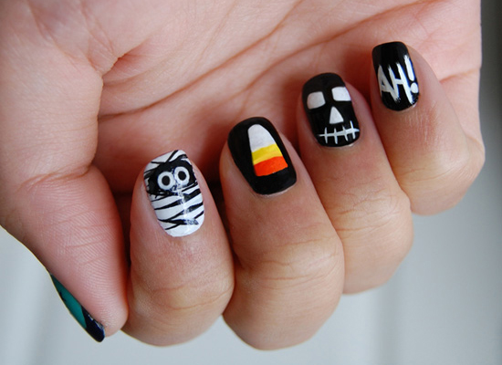 The Cutest Nail Ideas for Halloween - Halloween - Women's Wear - Fashion - Nail Art