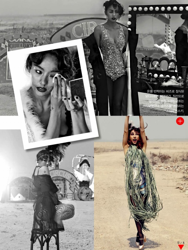 Lee Hyori đóng vai “Show Girl” trên tạp chí Vogue Hàn Quốc tháng 5/2013. - Lee Hyori - Phong cách sao - Tin thời trang - Thời trang - Thư viện ảnh