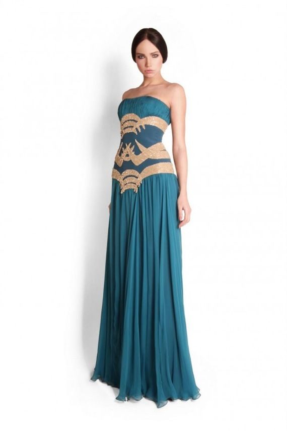 แบรนด์เสื้อผ้า Georges Hobeika Autumn Winter 2012-2013 - ผลงาน - ชุดเดรส - แบรนด์เสื้อผ้า - Georges Hobeika - Autumn Winter 2012