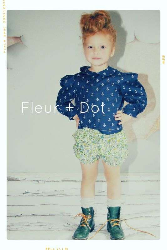 Fleur + Dot Trình Làng BST Xuân/Hè 2013 Cực Cute Cho Bé Gái - Fleur + Dot - Xuân/Hè 2013 - Bé gái - Thời trang trẻ em - Thời trang - Bộ sưu tập