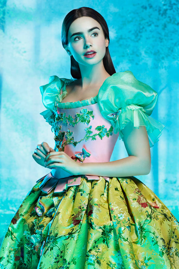 Lily Collins's beauty as Snow White - Lily Collins