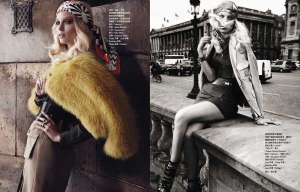 Chiêm ngưỡng BST ảnh Paris Safari trên tạp chí Vogue Đài Loan tháng 9/2013 [PHOTOS] - Vogue Đài Loan - Melissa Tammerijn - Thời trang - Người mẫu - Thư viện ảnh