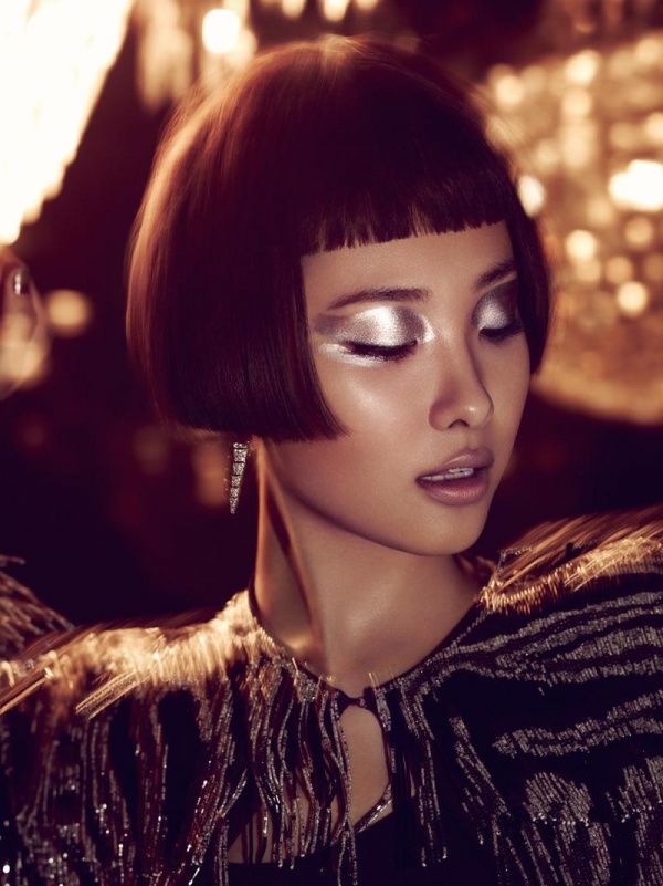 Phong cách trang điểm đầy ‘ma mị’ trên tạp chí Vogue Trung Quốc tháng 1/2014 - Trang điểm - Làm đẹp - Hình ảnh - Vogue Trung Quốc - Kwak Ji Young