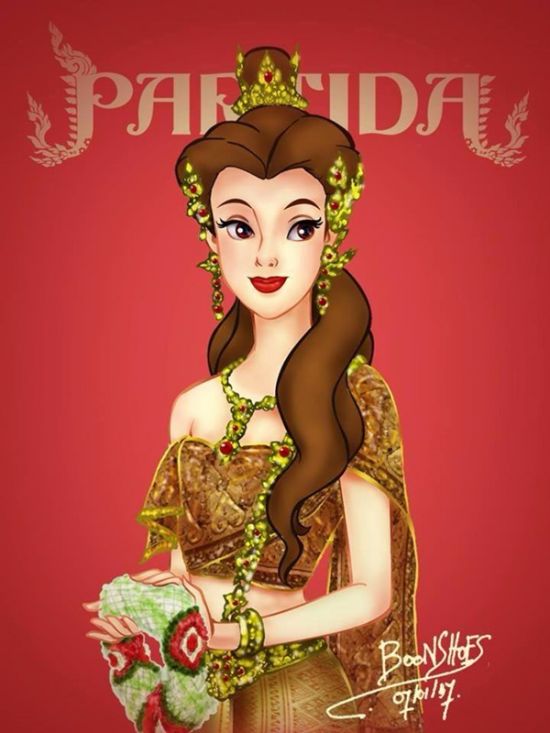 เจ้าหญิง Disney ในชุดไทย - แฟชั่น - อินเทรนด์ - คอลเลคชั่น - เทรนด์ - เดรส - คุณหนู - แฟชั่นชุด - สไตล์การแต่งตัว - แฟชั่นการแต่งตัว - เจ้าหญิง - เจ้าหญิงดิสนีย์ - ดิสนีย์