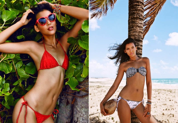 BST áo tắm Xuân/Hè 2014 bốc lửa từ Eve Brazil - Eve Brazil - Thời trang nữ - Bộ sưu tập - Nhà thiết kế - Thời trang - Thời trang áo tắm - Xuân / Hè 2014 - Blue Crush - Lisandra Mendes