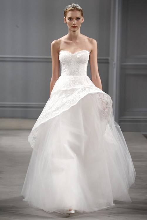 Monique Lhuillier trình làng BST váy cưới trong mơ cho cô dâu trẻ - Monique Lhuillier - Bộ sưu tập - Thời trang nữ - Thời trang cưới - Nhà thiết kế - Thời trang - Váy cưới - Xuân 2014