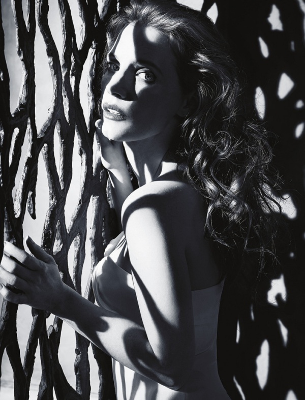 Jessica Chastain đầy bí ẩn trên tạp chí Madame Figaro. - Jessica Chastain - Phong cách sao - Tin thời trang