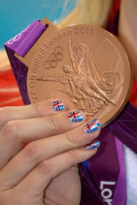 Trendy Patriotic Nail Art Inspired From Olympic 2012 - Nail - Olympic 2012 - Ideas - Tips & Tricks - Trends