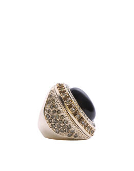Mango Crystal And Stone Teo Cocktail Ring - Ring - Jewelry - ASOS
