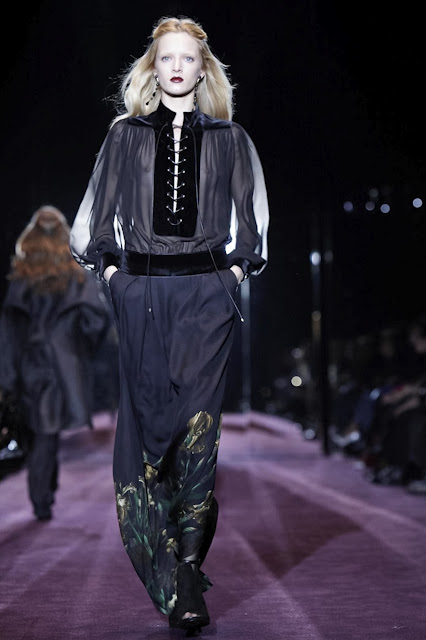 Sắc tối huyền bí mà cao sang trog BST Gucci 2013 - Bộ sưu tập - Thời trang nữ - Nhà thiết kế - 2013 - Gucci