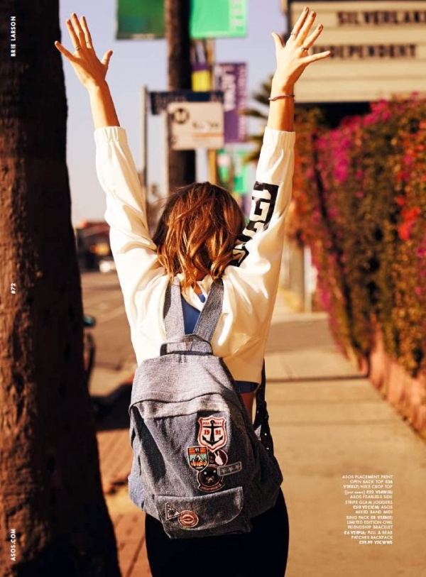 Brie Larson chụp ảnh cho tạp chí ASOS tháng 2/2014 - Brie Larson - ASOS - Thời trang nữ - Hình ảnh - Thời trang - Phong Cách Sao - Thời trang trẻ