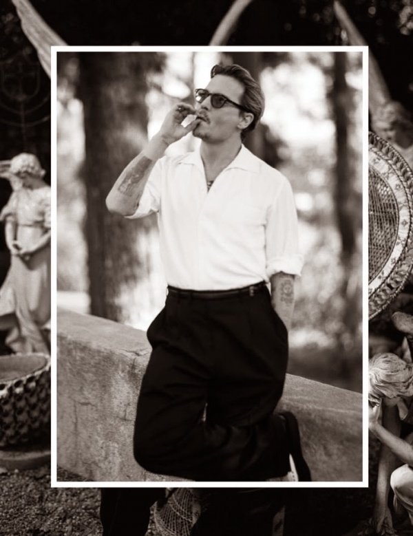 Johnny Depp chụp ảnh cho tạp chí Interview tháng 4/2014 - Sao - Phong Cách Sao - Tin Thời Trang - Hình ảnh - Johnny Depp - Interview