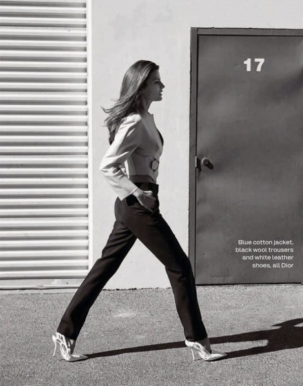 Cameron Russell  thu hút trên bìa tạp chí Elle Anh tháng 2/2014 - Cameron Russell - Elle Anh - Kai Z Feng - Người mẫu - Thời trang - Tin Thời Trang - Hình ảnh