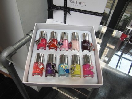NAILS INC Limited Edition London Charm Collection celebrates their 10 year anniversary