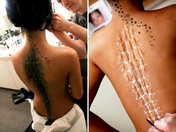 เบื้องหลัง บอดี้เพนท์ ร้อนๆ ของ Rihanna - บอดี้เพนท์ - Rihanna