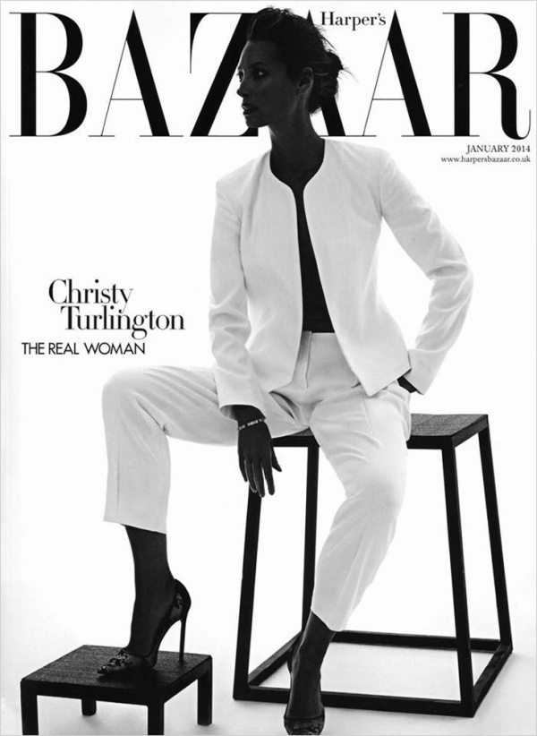 Christy Turlington thể hiện đẳng cấp siêu mẫu trên tạp chí Harper's Bazaar Anh tháng 1/2014 - Christy Turlington - Harper's Bazaar Anh - Tin Thời Trang - Thời trang - Hình ảnh - Người mẫu