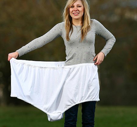 World's biggest pants unveiled - see the XXXXXXXXXXXXXXXL underwear