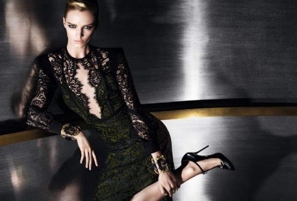 Daria Strokous đồng hàng cùng chiến dịch quảng cáo đầu Thu 2013 của Gucci. - Gucci - Thu 2013 - Thời trang nữ - Bộ sưu tập