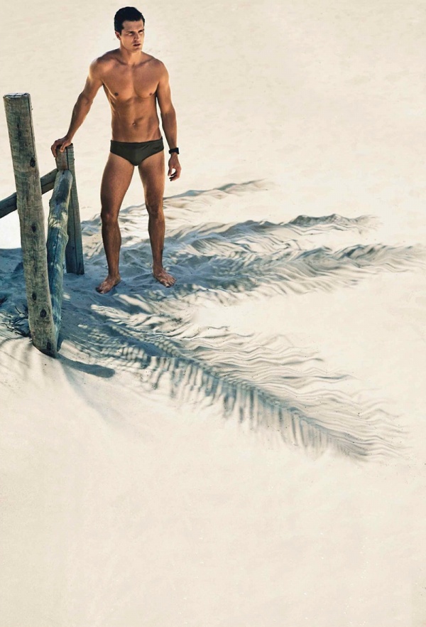 Diego Miguel Diện Đồ Bơi Chụp Ảnh Cho Tạp Chí Details Tháng 4/2014 - Hình ảnh - Tạp chí - Tin Thời Trang - Người mẫu - Thời trang - Diego Miguel - Tạp chí Details