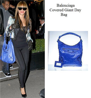 Beyonce carries a bright Balenciaga - Beyonce - Celebrities