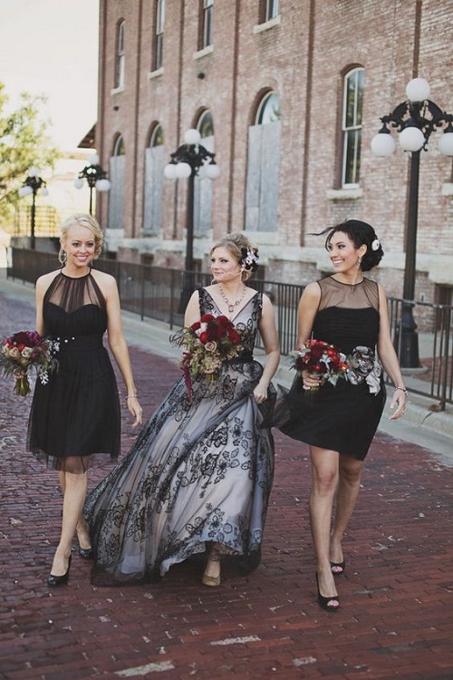 black wedding dress - ชุดแต่งงาน - เจ้าสาว - ชุดเจ้าสาว - ชุดเจ้าสาวดีไซน์เก๋ - แฟชั่นคุณผู้หญิง - แฟชั่น - ไอเดีย - อินเทรนด์ - การแต่งตัว - เดรส - เทรนด์ใหม่ - ผู้หญิง - แฟชั่นเสื้อผ้า