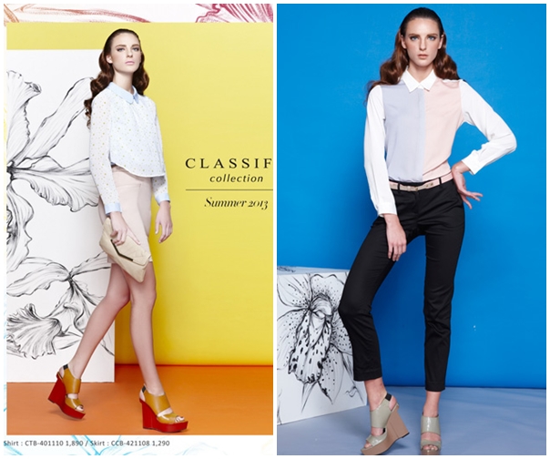 แฟชั่น Classify สำหรับสาวทำงานสไตล์สวยหวานทรอปิคอล - แฟชั่นคุณผู้หญิง - แบรนด์เสื้อผ้า - แฟชั่น Classify - ลวดลายของดอกไม้ - สไตล์สวยหวานทรอปิคอล - เสื้อผ้าสาวทำงาน