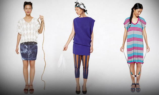 เสื้อผ้าท้าร้อน'ISSEY MIYAKE' ชนเผ่าอินเดียนแดง
